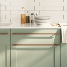 Griffe für 20 Stk. Edelstahl-Bronzeschränke 480 mm von , Schrankknöpfe und Griffe - Ref: Foro24-3203706, Preis: 95,09 €, Raba...