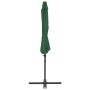 Ampelschirm mit grünem Stahlmast 300 cm von vidaXL, Sonnenschirme - Ref: Foro24-44629, Preis: 98,59 €, Rabatt: %