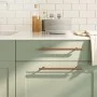Cabinet handles 20 pcs stainless steel bronze 224 mm by , Cabinet knobs and handles - Ref: Foro24-3203704, Price: 61,81 €, Di...