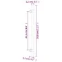 Tiradores para armarios 20 uds acero inoxidable bronce 224 mm de , Pomos y picaportes de armarios - Ref: Foro24-3203704, Prec...