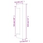 Tiradores para armarios 20 uds acero inoxidable bronce 96 mm de , Pomos y picaportes de armarios - Ref: Foro24-3203660, Preci...