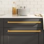 Schrankgriffe 10 Stück goldfarbener Edelstahl 480 mm von , Schrankknöpfe und Griffe - Ref: Foro24-3203674, Preis: 54,09 €, Ra...