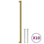 Schrankgriffe 10 Stück goldfarbener Edelstahl 480 mm von , Schrankknöpfe und Griffe - Ref: Foro24-3203674, Preis: 46,86 €, Ra...