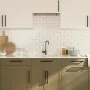 Cabinet handles 10 pcs stainless steel black 224 mm by , Cabinet knobs and handles - Ref: Foro24-3203676, Price: 29,12 €, Dis...