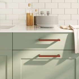 Cabinet handles 20 units stainless steel bronze 160 mm by , Cabinet knobs and handles - Ref: Foro24-3203662, Price: 54,50 €, ...