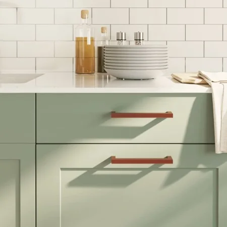 Cabinet handles 20 units stainless steel bronze 160 mm by , Cabinet knobs and handles - Ref: Foro24-3203662, Price: 54,50 €, ...
