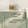 Cabinet handles 20 units stainless steel bronze 160 mm by , Cabinet knobs and handles - Ref: Foro24-3203662, Price: 54,50 €, ...