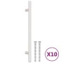 Cabinet handles 10 pcs silver stainless steel 160 mm by , Cabinet knobs and handles - Ref: Foro24-155351, Price: 14,64 €, Dis...