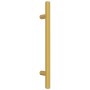 Tiradores para armarios 10 uds acero inoxidable dorado 128 mm de , Pomos y picaportes de armarios - Ref: Foro24-155358, Preci...