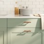 Cabinet handles 10 pcs bronze stainless steel 64 mm by , Cabinet knobs and handles - Ref: Foro24-155372, Price: 17,15 €, Disc...