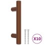 Cabinet handles 10 pcs bronze stainless steel 64 mm by , Cabinet knobs and handles - Ref: Foro24-155372, Price: 17,15 €, Disc...