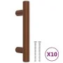 Cabinet handles 10 pcs bronze stainless steel 64 mm by , Cabinet knobs and handles - Ref: Foro24-155372, Price: 17,15 €, Disc...