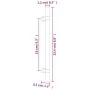 Tiradores para armarios 10 uds acero inoxidable plateado 160 mm de , Pomos y picaportes de armarios - Ref: Foro24-155415, Pre...