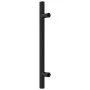 Tiradores para armarios 10 uds acero inoxidable negro 128 mm de , Pomos y picaportes de armarios - Ref: Foro24-155366, Precio...