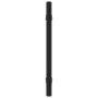 Tiradores para armarios 10 uds acero inoxidable negro 128 mm de , Pomos y picaportes de armarios - Ref: Foro24-155422, Precio...