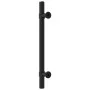 Tiradores para armarios 10 uds acero inoxidable negro 128 mm de , Pomos y picaportes de armarios - Ref: Foro24-155422, Precio...