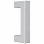 Tiradores para armarios 20 uds acero inoxidable plateado 64 mm de , Pomos y picaportes de armarios - Ref: Foro24-3203635, Pre...