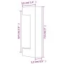 Tiradores para armarios 20 uds acero inoxidable plateado 64 mm de , Pomos y picaportes de armarios - Ref: Foro24-3203635, Pre...