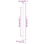 Schrankgriffe 10 Stück silberfarbener Edelstahl 320 mm von , Schrankknöpfe und Griffe - Ref: Foro24-3203621, Preis: 19,74 €, ...