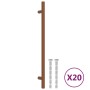 Schrankgriffe 20 Stück Edelstahl Bronze 224 mm von , Schrankknöpfe und Griffe - Ref: Foro24-3203616, Preis: 33,89 €, Rabatt: %