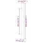 Cabinet handles 10 pcs gold stainless steel 192 mm by , Cabinet knobs and handles - Ref: Foro24-3203623, Price: 19,28 €, Disc...