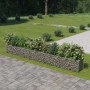 Arriate de gaviones de acero 450x50x50 cm de vidaXL, Maceteros y jardineras - Ref: Foro24-143565, Precio: 115,57 €, Descuento: %