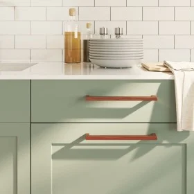 Cabinet handles 10 pcs bronze stainless steel 224 mm by , Cabinet knobs and handles - Ref: Foro24-3203680, Price: 38,85 €, Di...