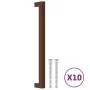 Tiradores para armarios 10 uds acero inoxidable bronce 224 mm de , Pomos y picaportes de armarios - Ref: Foro24-3203680, Prec...