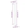 Tiradores para armarios 10 uds acero inoxidable bronce 224 mm de , Pomos y picaportes de armarios - Ref: Foro24-3203680, Prec...