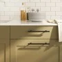 Cabinet handles 20 pcs black stainless steel 160 mm by , Cabinet knobs and handles - Ref: Foro24-3203694, Price: 73,66 €, Dis...