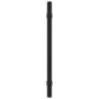 Tiradores para armarios 20 uds acero inoxidable negro 160 mm de , Pomos y picaportes de armarios - Ref: Foro24-3203694, Preci...