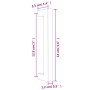 Schrankgriffe 20 Stück silberfarbener Edelstahl 128 mm von , Schrankknöpfe und Griffe - Ref: Foro24-3203637, Preis: 39,75 €, ...