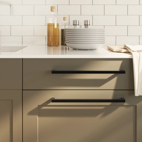 Schrankgriffe 10 Stück schwarzer Edelstahl 320 mm von , Schrankknöpfe und Griffe - Ref: Foro24-3203677, Preis: 35,68 €, Rabat...
