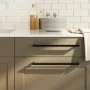 Schrankgriffe 10 Stück schwarzer Edelstahl 320 mm von , Schrankknöpfe und Griffe - Ref: Foro24-3203677, Preis: 36,52 €, Rabat...