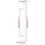 Tiradores para armarios 10 uds acero inoxidable negro 192 mm de , Pomos y picaportes de armarios - Ref: Foro24-3203711, Preci...