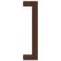 Tiradores para armarios 20 uds acero inoxidable bronce 128 mm