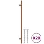 Schrankgriffe 20 Stück Bronze Edelstahl 320 mm von , Schrankknöpfe und Griffe - Ref: Foro24-3203705, Preis: 81,58 €, Rabatt: %