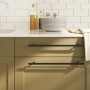Schrankgriffe 10 Stück schwarzer Edelstahl 320 mm von , Schrankknöpfe und Griffe - Ref: Foro24-3203713, Preis: 26,06 €, Rabat...