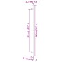Tiradores para armarios 10 uds acero inoxidable bronce 480 mm de , Pomos y picaportes de armarios - Ref: Foro24-3203718, Prec...