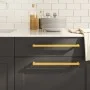 Schrankgriffe 20 Stück goldfarbener Edelstahl 320 mm von , Schrankknöpfe und Griffe - Ref: Foro24-3203649, Preis: 62,28 €, Ra...