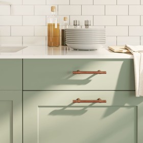 Schrankgriffe 10 Stück Edelstahl bronze 96 mm von , Schrankknöpfe und Griffe - Ref: Foro24-155429, Preis: 28,53 €, Rabatt: %