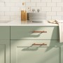 Schrankgriffe 10 Stück Edelstahl bronze 96 mm von , Schrankknöpfe und Griffe - Ref: Foro24-155429, Preis: 28,53 €, Rabatt: %