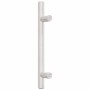 Tiradores para armarios 10 uds acero inoxidable plateado 96 mm de , Pomos y picaportes de armarios - Ref: Foro24-155349, Prec...