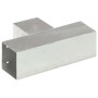 Conector de postes en forma de T metal galvanizado 91x91 mm en Postes de cerca | Comprar online en Foro24