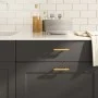 Schrankgriffe 10 Stück Edelstahl goldfarben 64 mm von , Schrankknöpfe und Griffe - Ref: Foro24-155356, Preis: 15,73 €, Rabatt: %