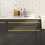 Griffe für Schränke, 5 Stück, goldener Edelstahl, 480 mm. von , Schrankknöpfe und Griffe - Ref: Foro24-155363, Preis: 35,61 €...