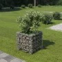 Arriate de gaviones de acero 50x50x50 cm de vidaXL, Maceteros y jardineras - Ref: Foro24-143570, Precio: 34,67 €, Descuento: %