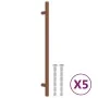 Tiradores para armarios 5 uds acero inoxidable bronce 224 mm by , Cabinet knobs and handles - Ref: Foro24-155377, Price: 12,8...