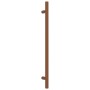 Tiradores para armarios 5 uds acero inoxidable bronce 224 mm