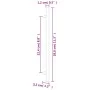 Tiradores para armarios 5 uds acero inoxidable bronce 224 mm by , Cabinet knobs and handles - Ref: Foro24-155377, Price: 12,8...